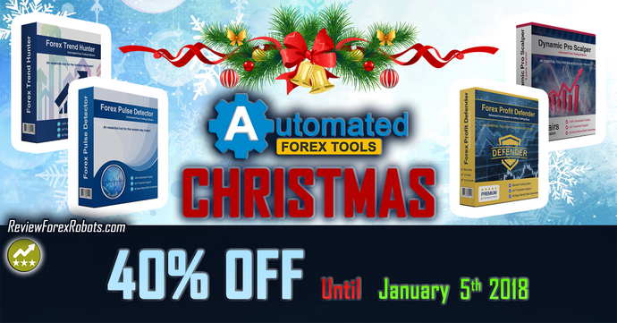 Automated Forex Tools 40% OFF Christmas Special Offer