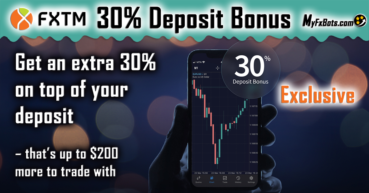 FXTM Exclusive 30% Deposit Bonus
